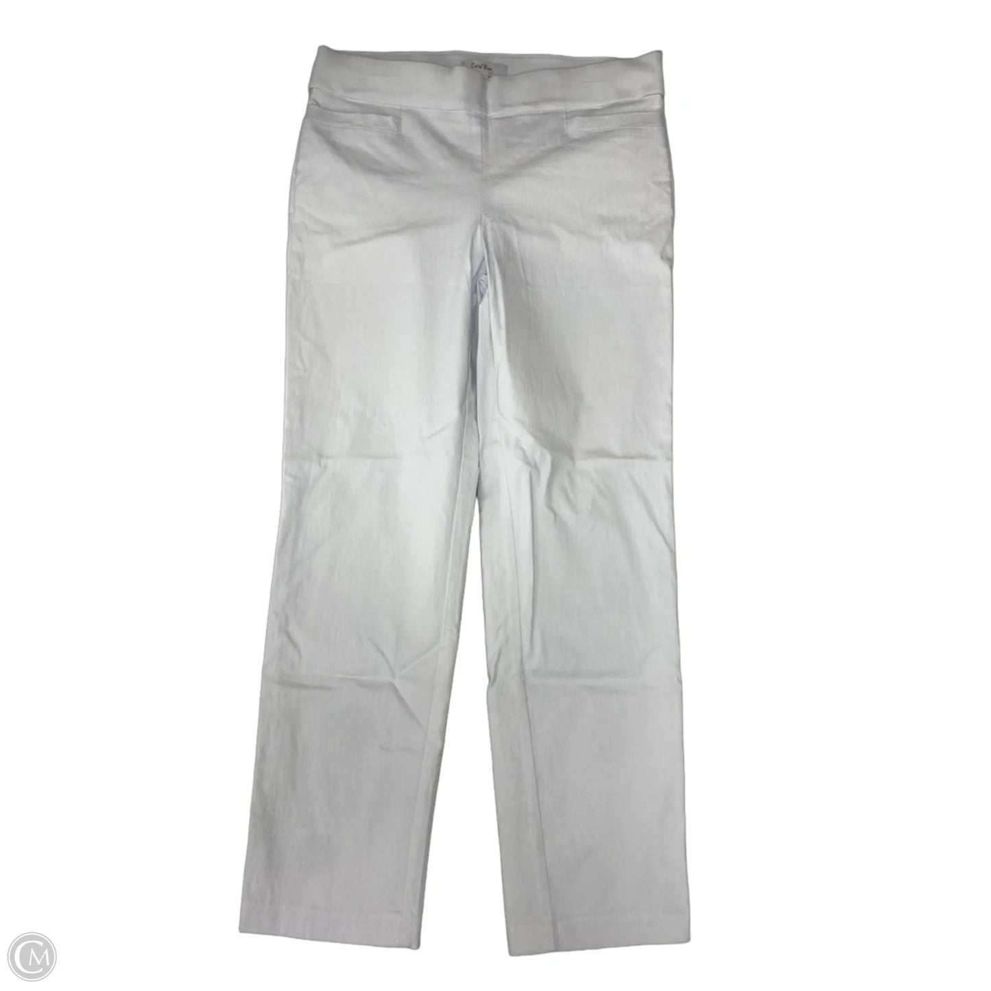 Pants Dress By Coral Bay In White, Size: 10