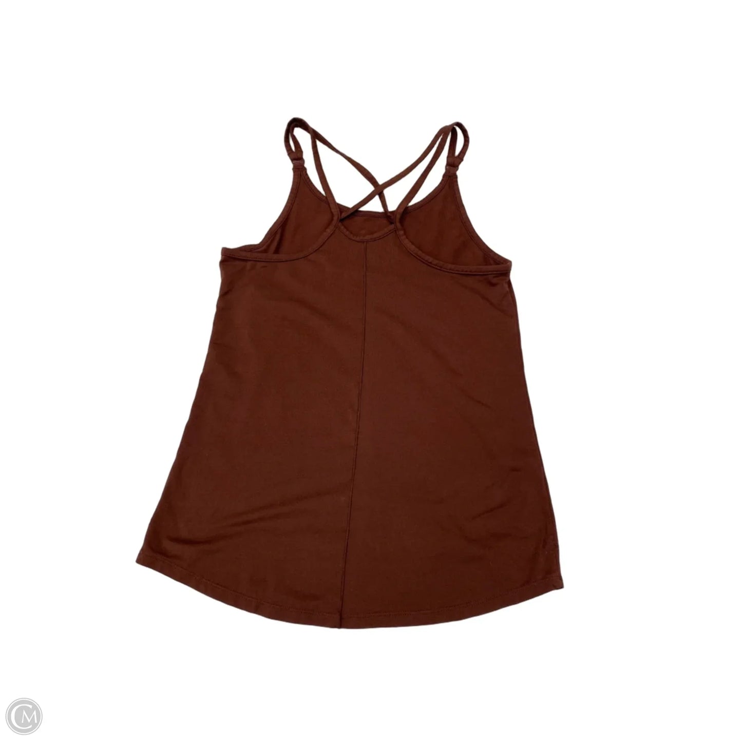 Athletic Tank Top By Nike In Brown, Size: Xs