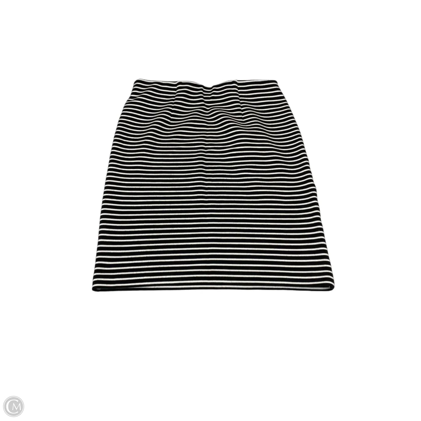 Skirt Mini & Short By Loft In Black & White, Size: 8