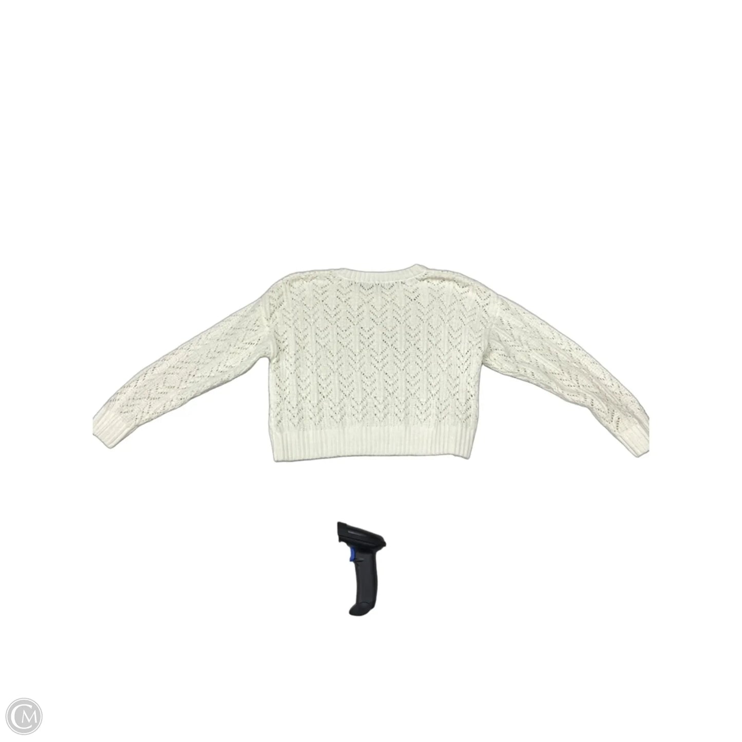 Sweater By Love Tree In Cream, Size: M