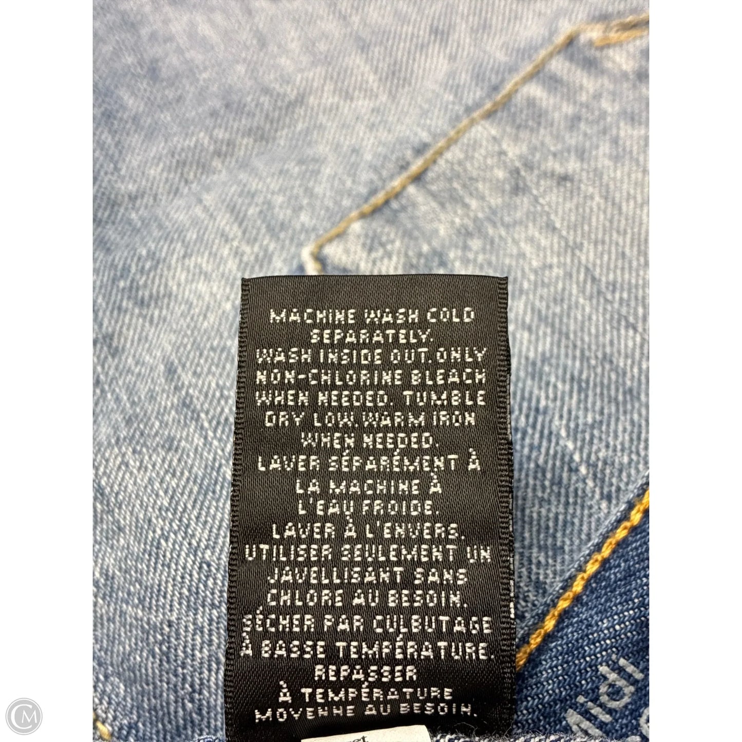 Shorts By Mossimo In Blue Denim, Size: 6