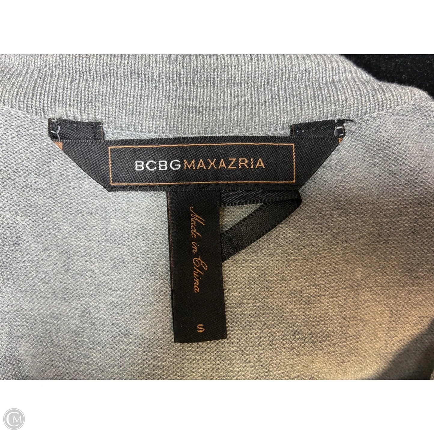 Dress Casual Midi By Bcbgmaxazria In Grey, Size: S