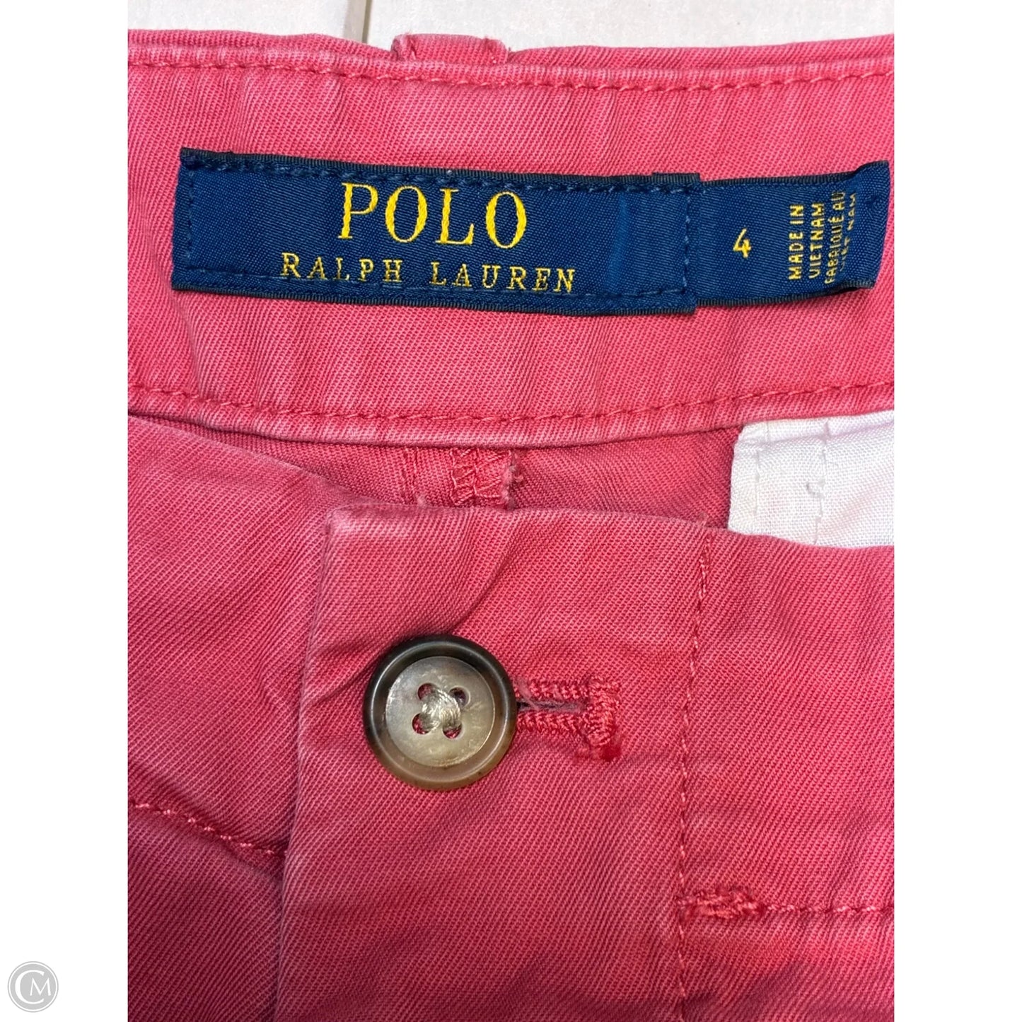 Shorts By Polo Ralph Lauren In Pink, Size: 4