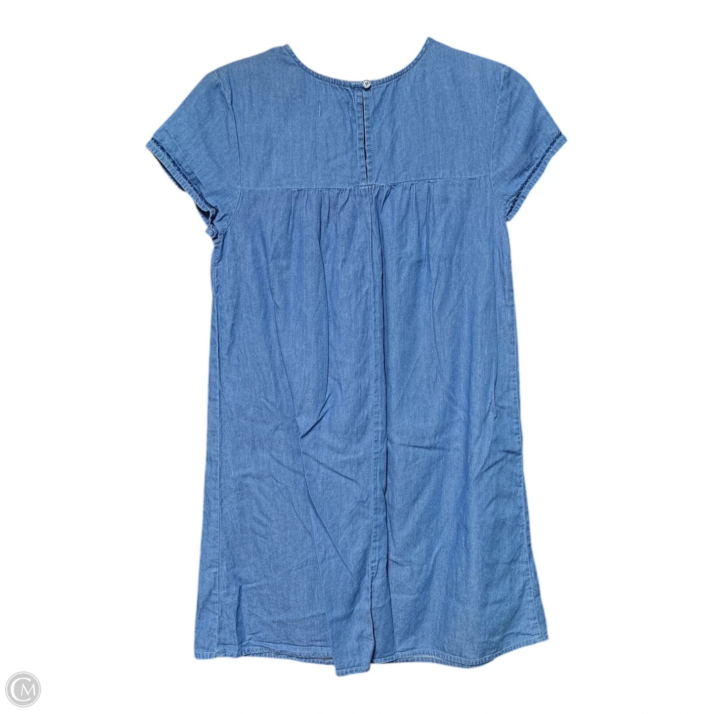 Top Short Sleeve By Old Navy In Blue Denim, Size: Sp