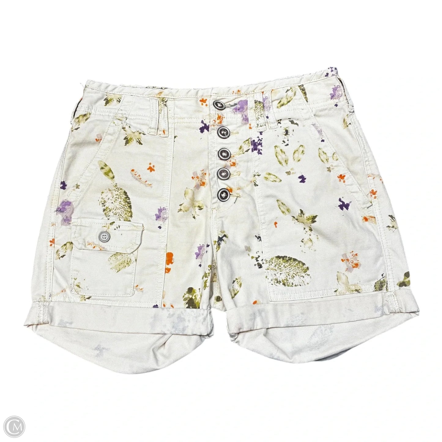 Shorts By Pilcro In Floral Print, Size: 6