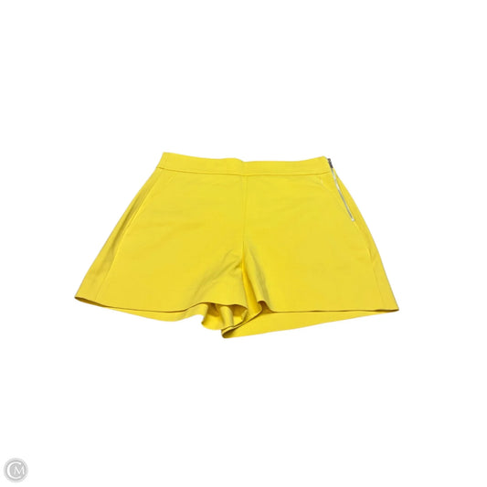 Shorts By Zara Women In Yellow, Size: 12
