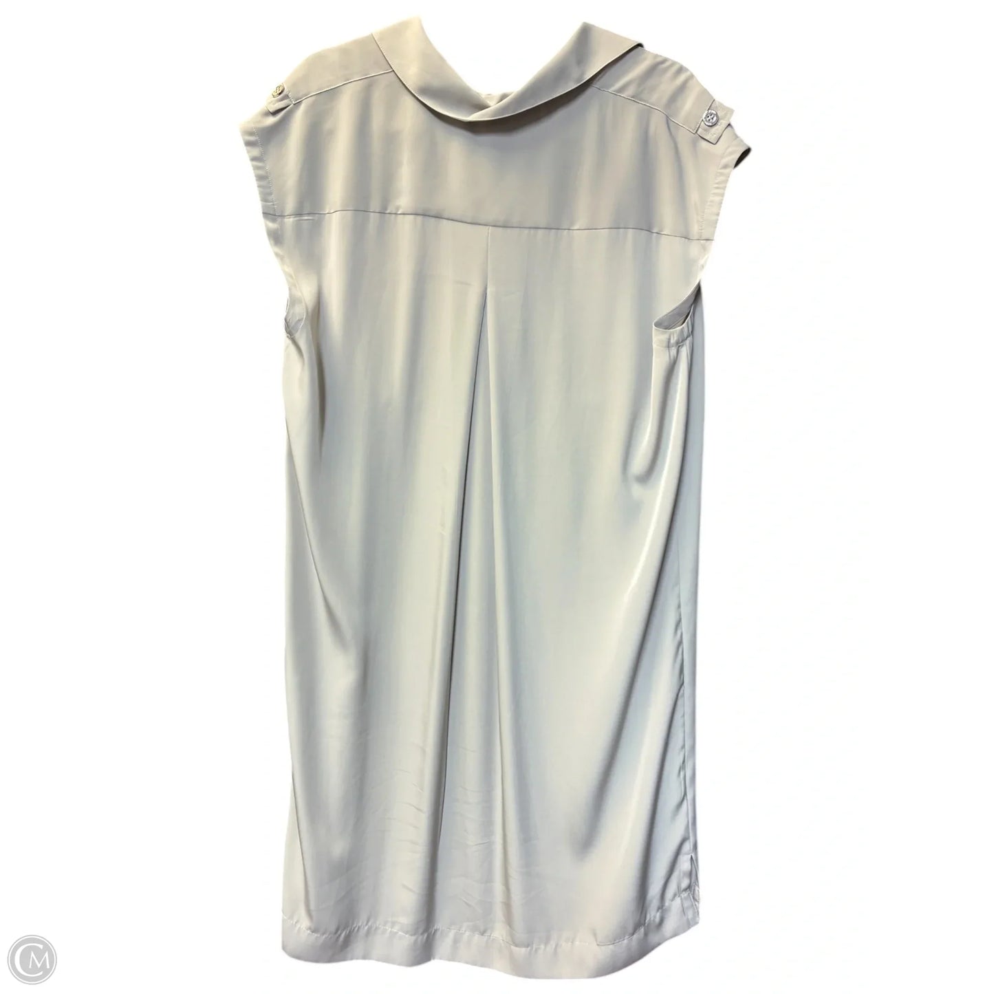 Dress Casual Midi By Chicos In Grey, Size: L