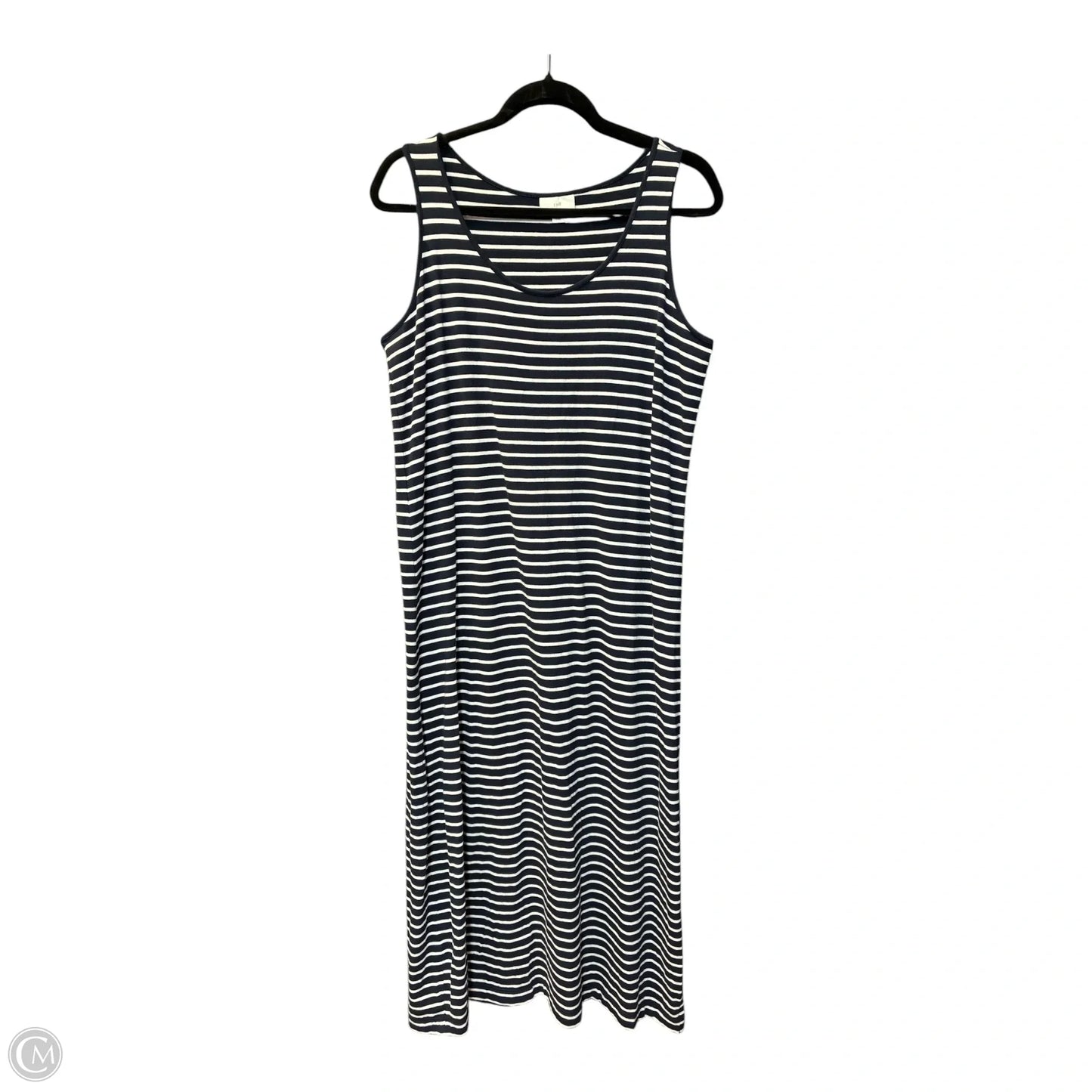 Dress Casual Maxi By J. Jill In Striped Pattern, Size: Mp