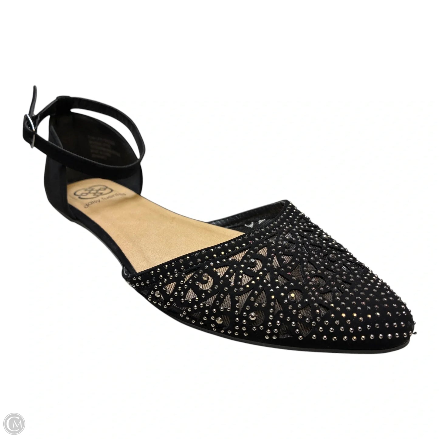 Shoes Flats By Daisy Fuentes In Black, Size: 8.5
