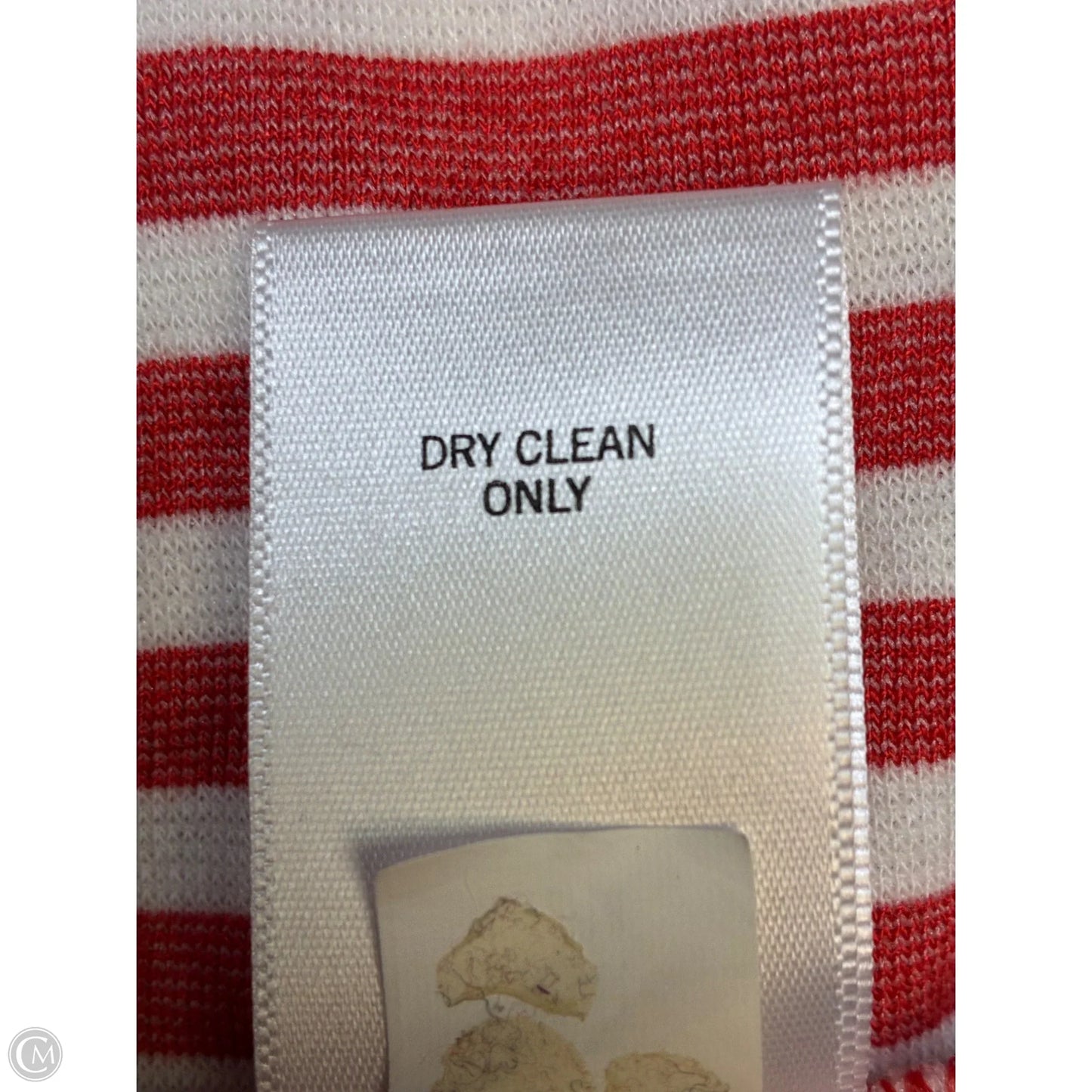 Top Sleeveless By Banana Republic In Red & White, Size: M