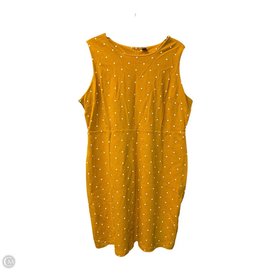 Dress Casual Short By Old Navy In Yellow, Size: 2x