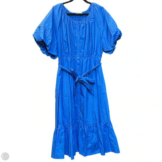 Dress Casual Maxi By A Loves A In Blue, Size: L