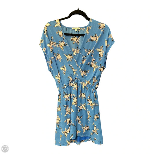 Dress Casual Short By Charlotte Russe In Floral Print, Size: M