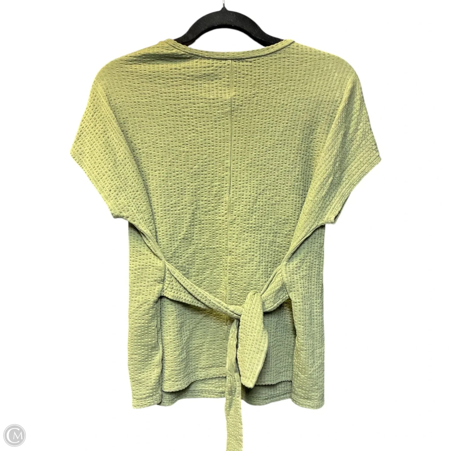 Top Short Sleeve By Express In Green, Size: S