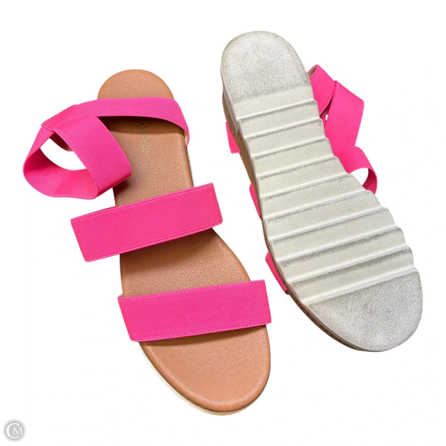 Sandals Flats By Dream Pairs In Pink, Size: 11