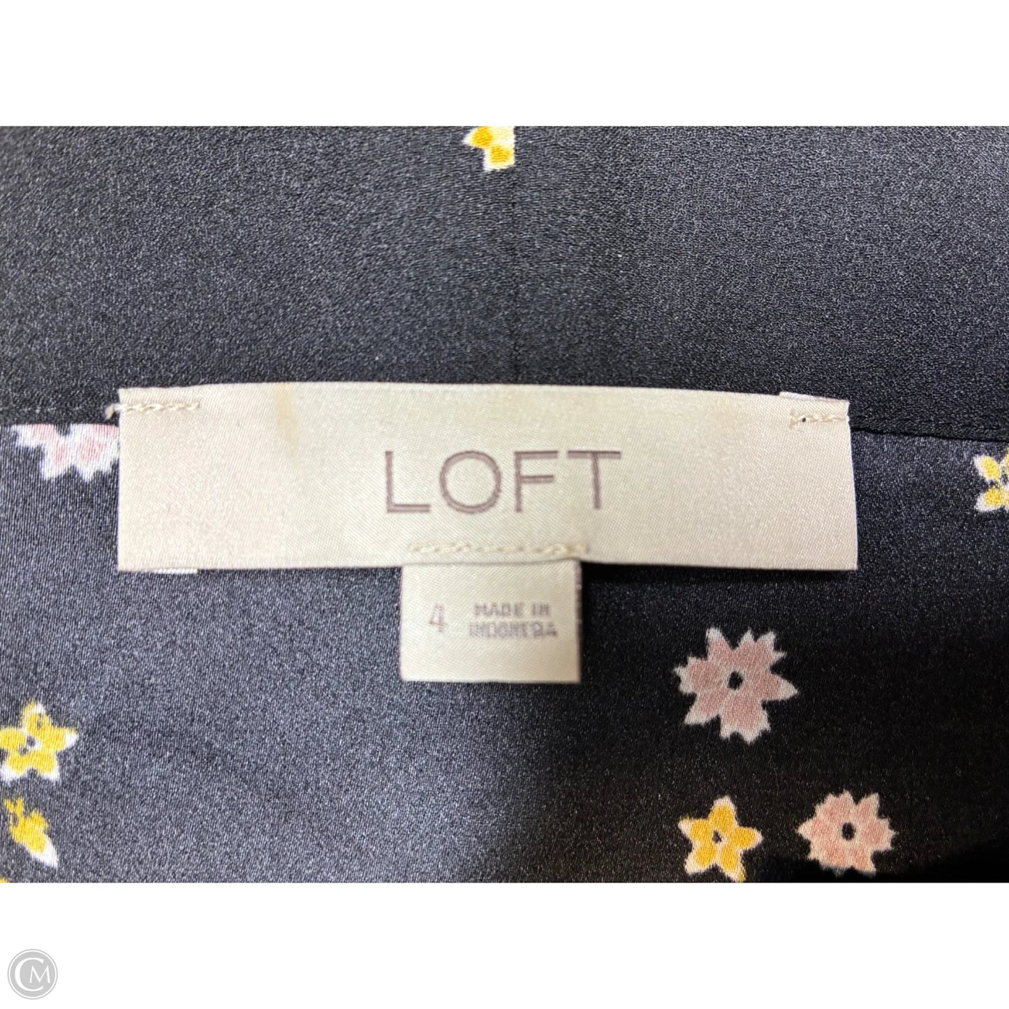 Dress Casual Short By Loft In Black, Size: S