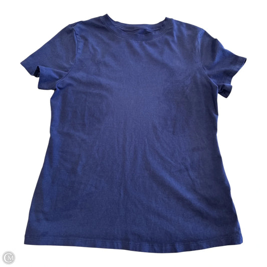 Top Sleeveless Basic By A New Day In Navy, Size: S