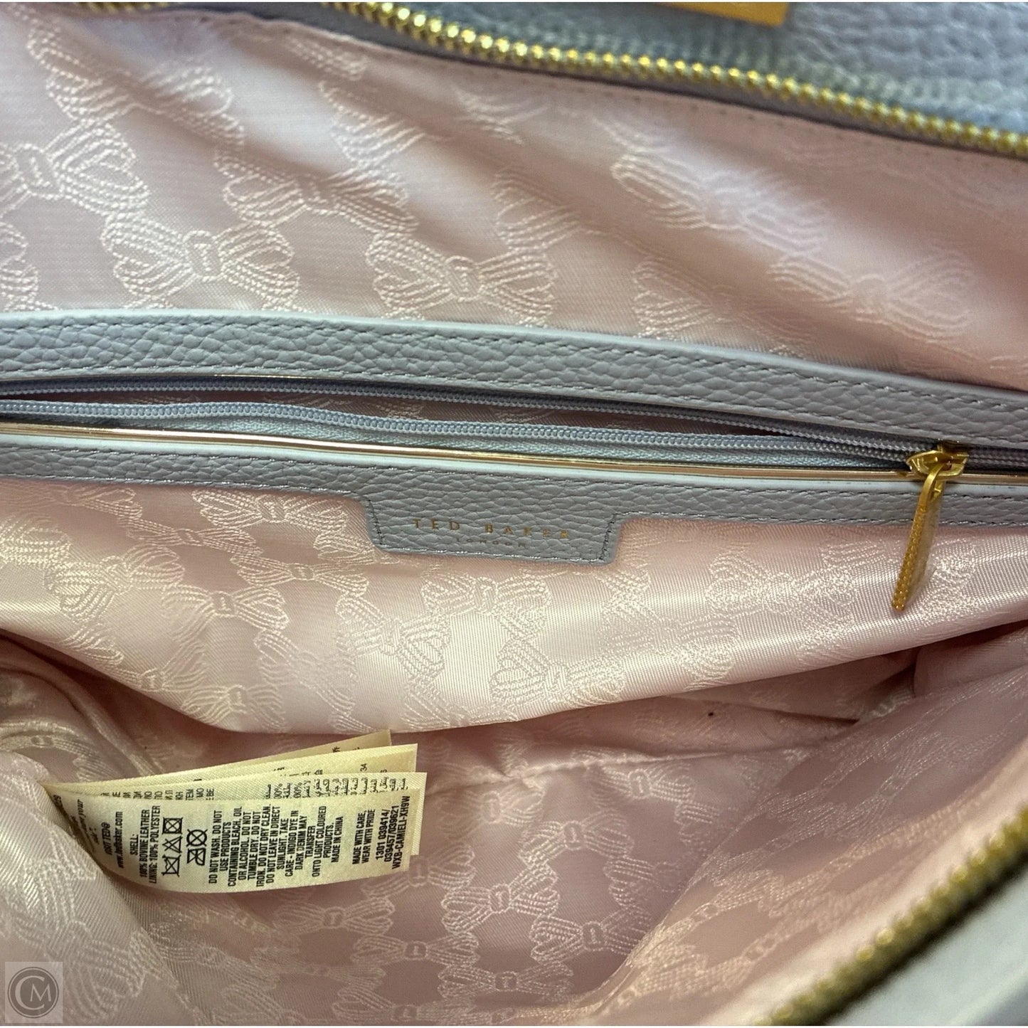 Tote Leather By Ted Baker, Size: Medium