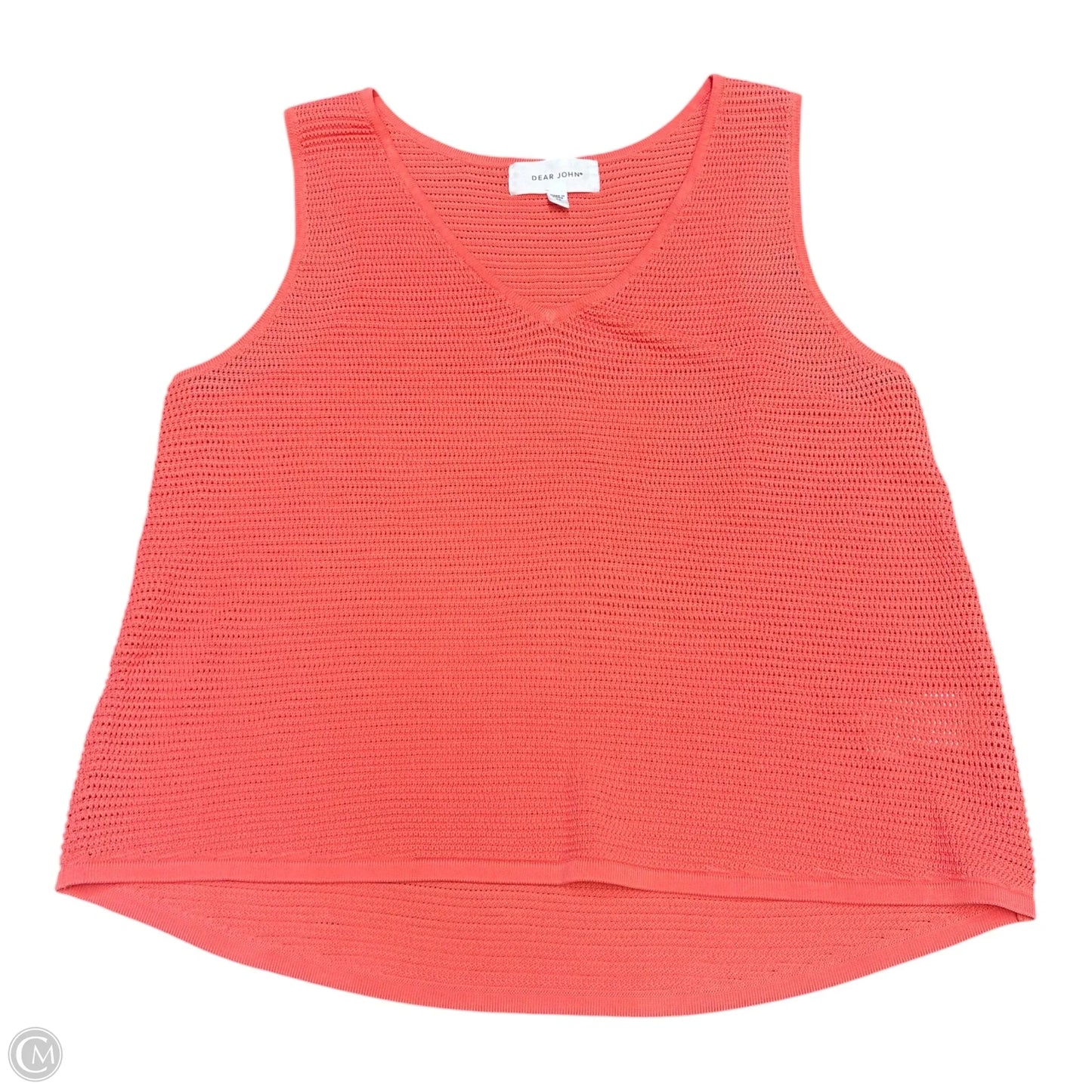 Top Sleeveless By Dear John In Orange, Size: M