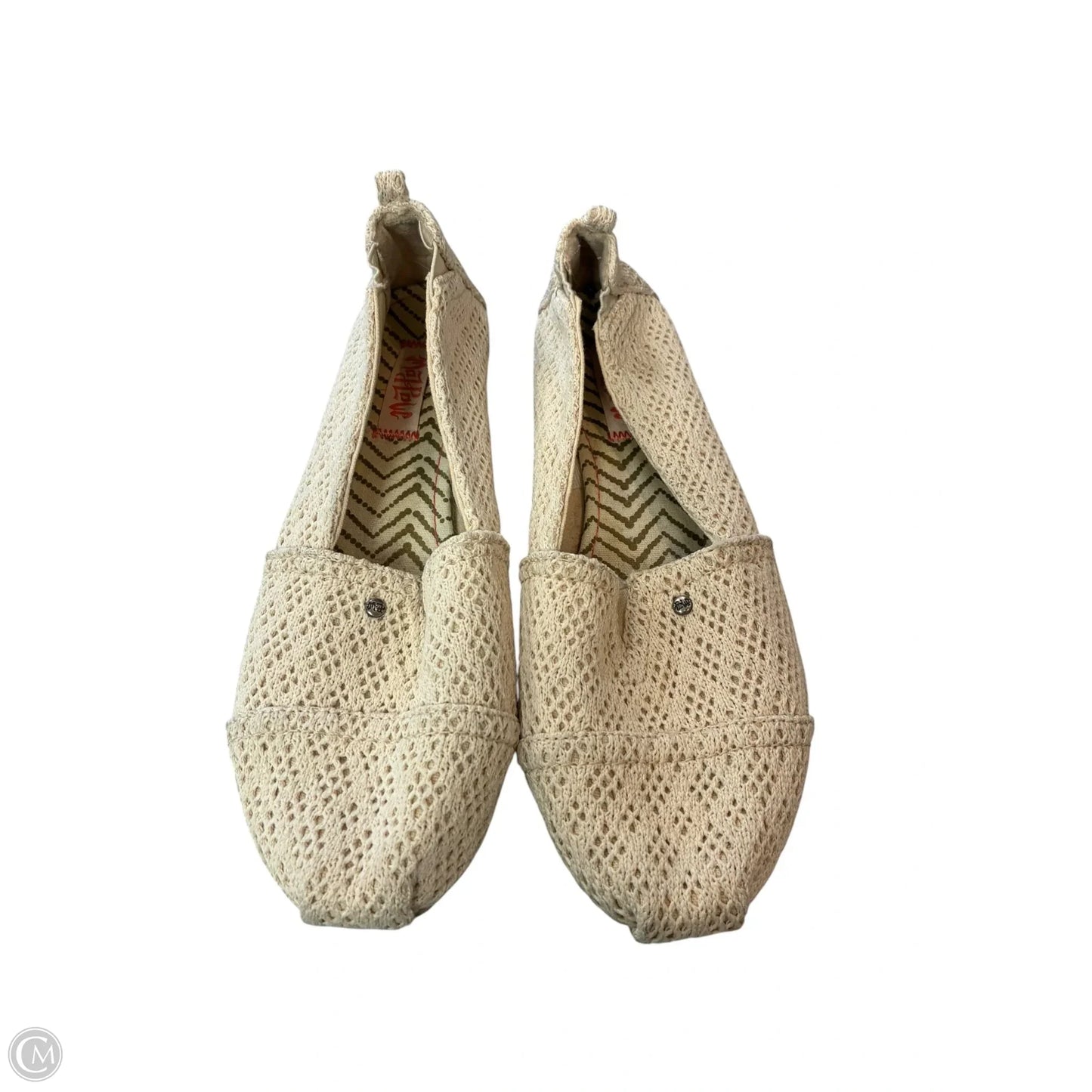 Shoes Flats By Cmf In Beige, Size: 8.5