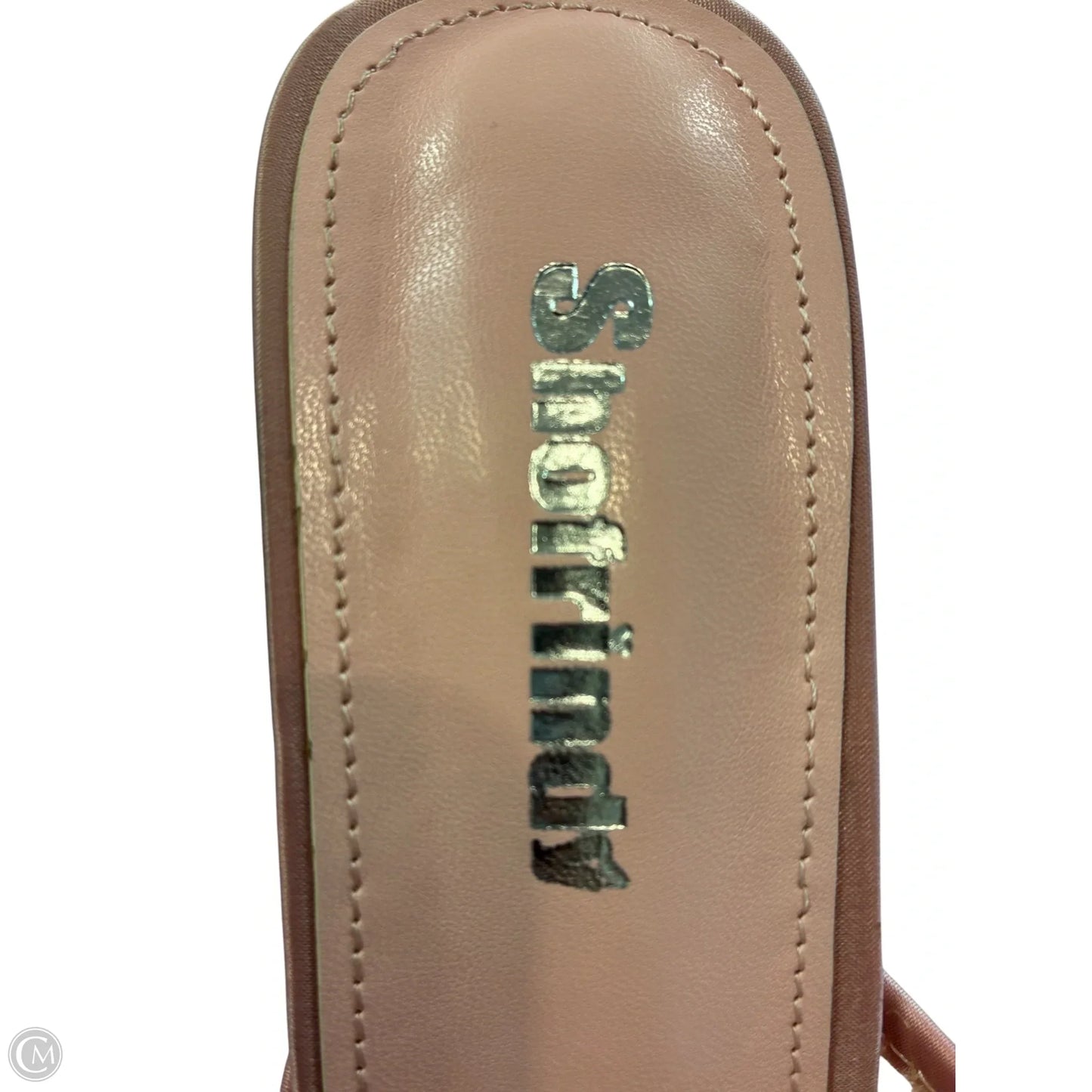 Sandals Heels Stiletto By Cmf In Pink, Size: 9