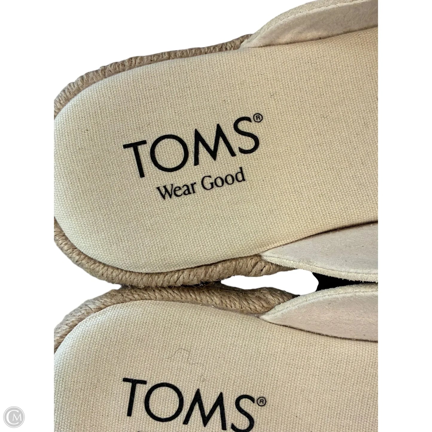 Shoes Flats By Toms In Beige, Size: 7.5