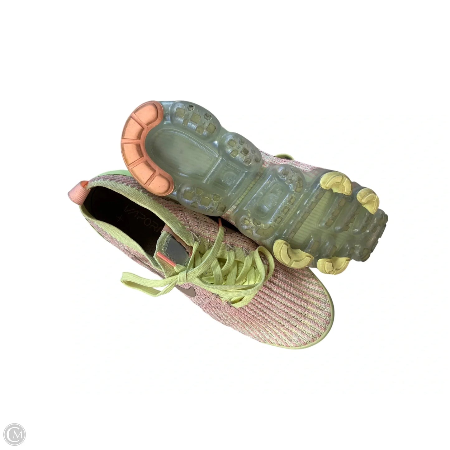 Shoes Athletic By Nike In Green & Pink, Size: 12