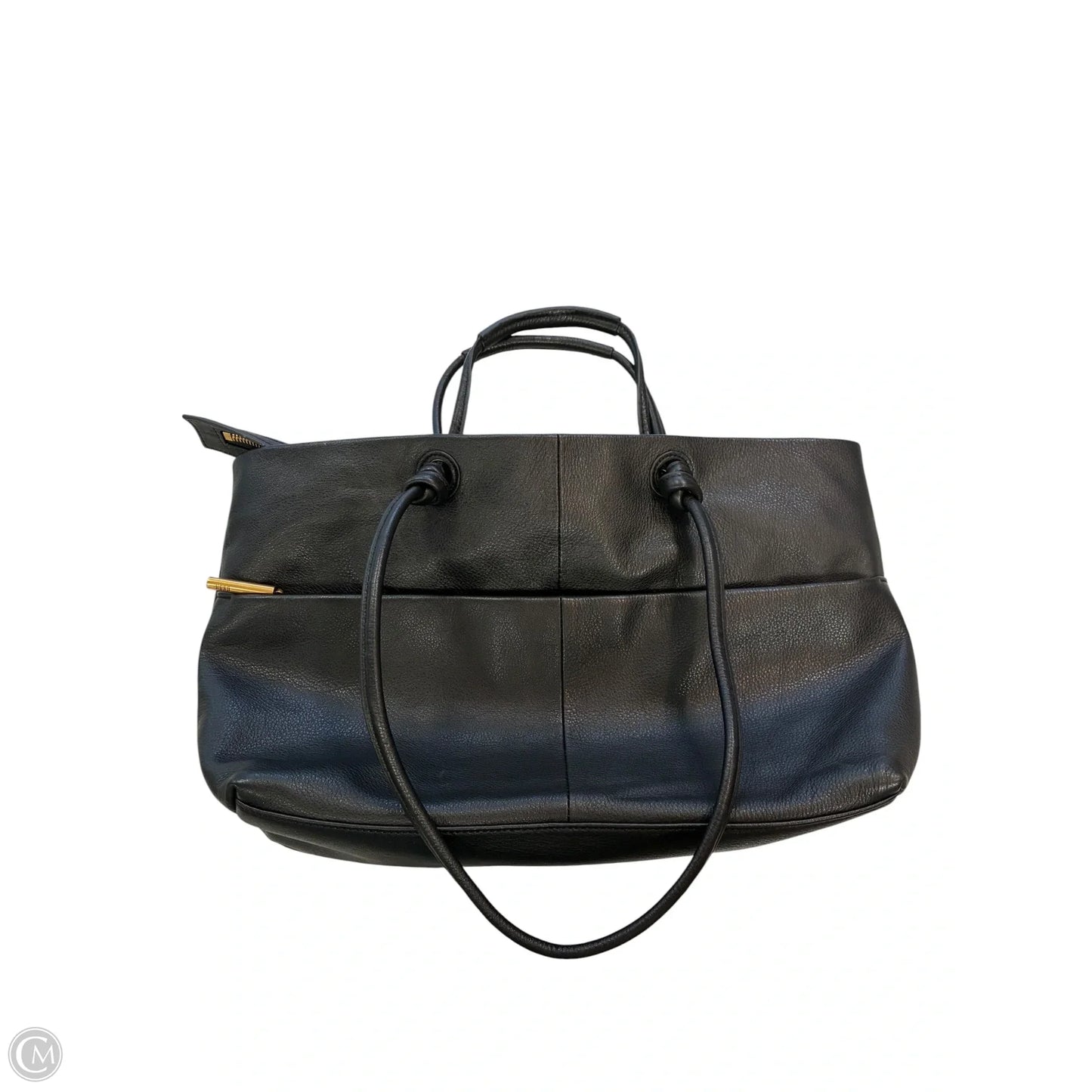 Handbag Leather By Hobo Intl, Size: Medium