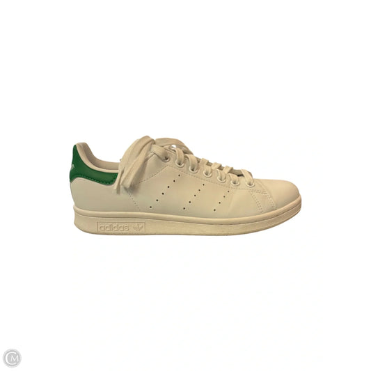 Shoes Sneakers By Adidas In Green & White, Size: 7