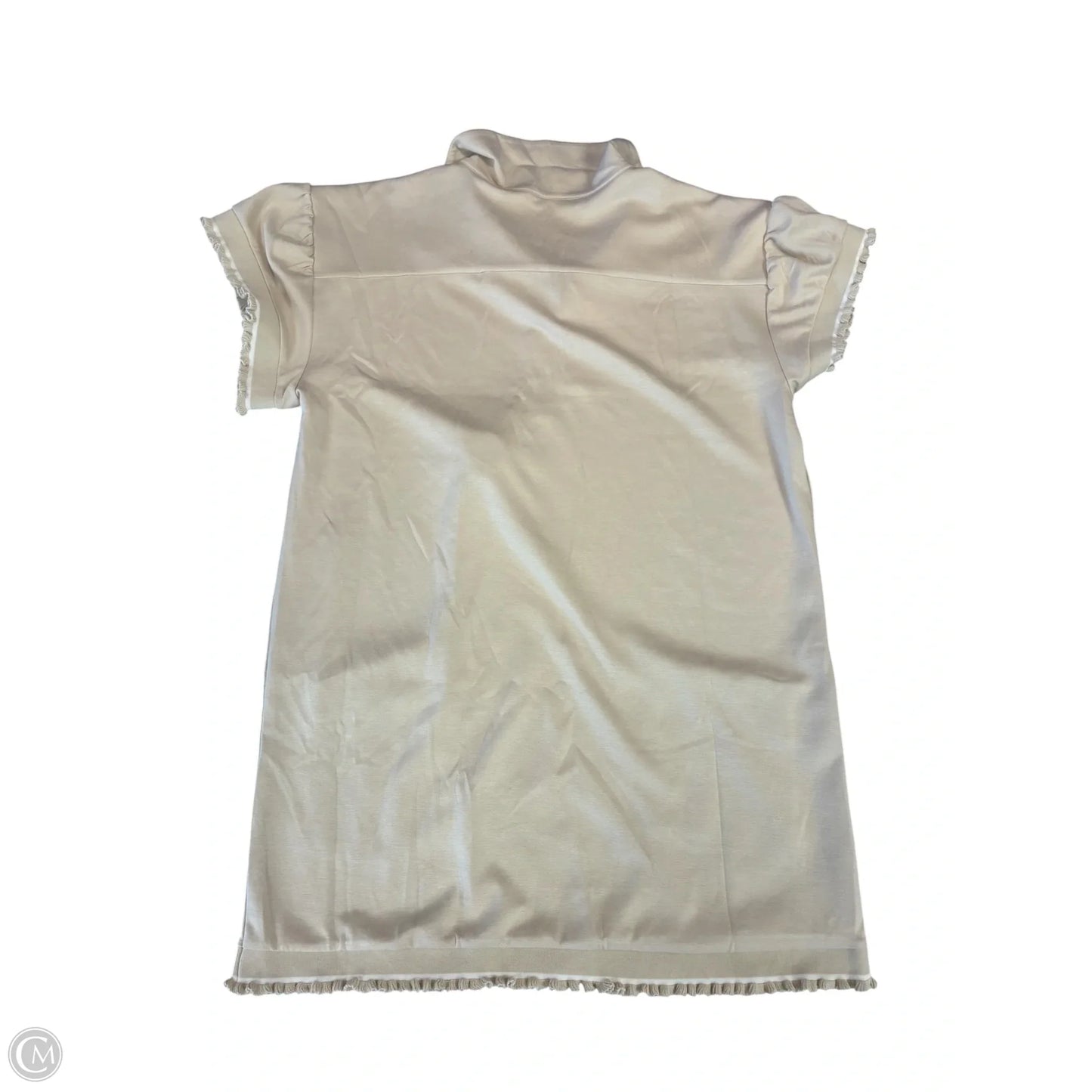 Dress Casual Short By Umgee In Tan & White, Size: M