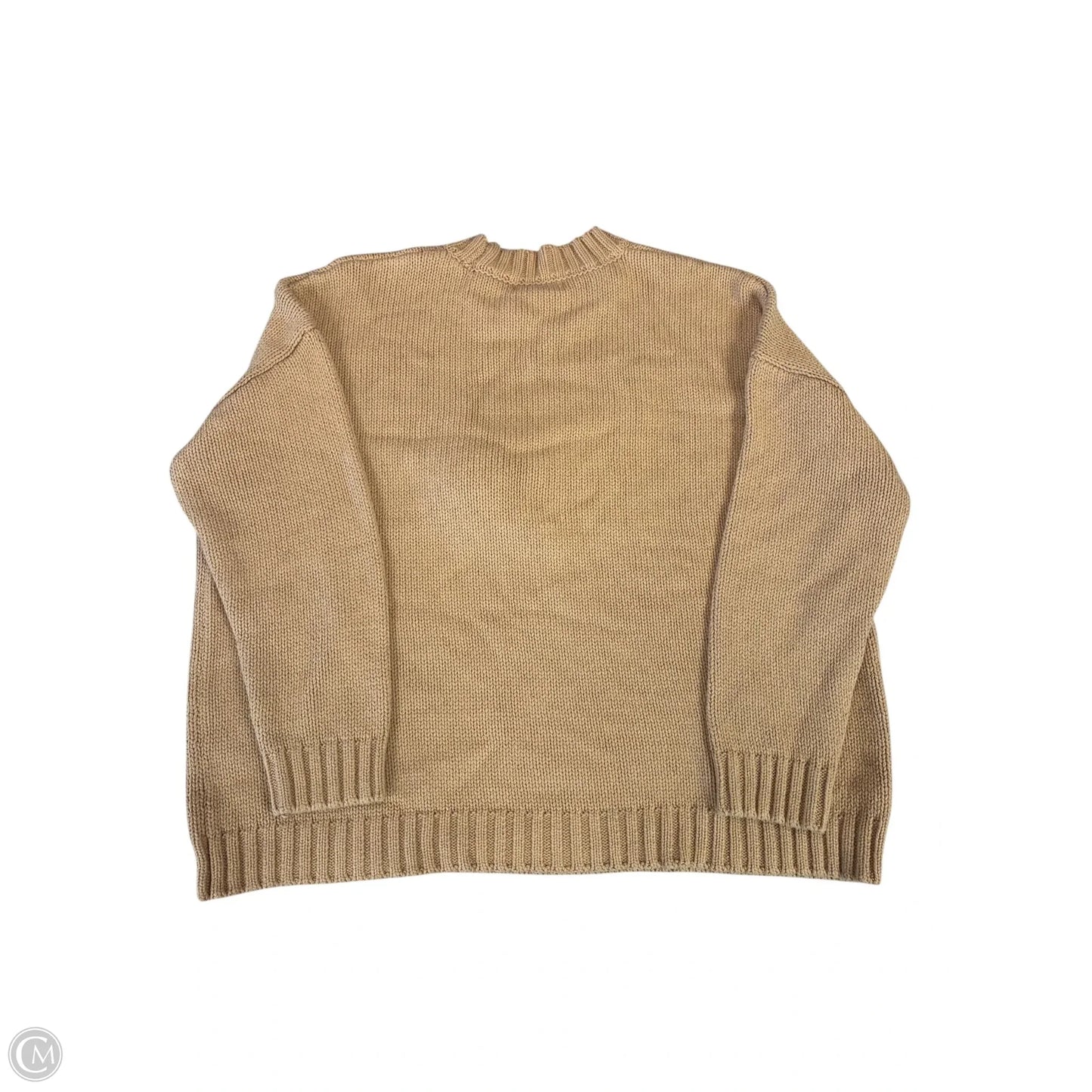 Sweater By Sincerely Jules In Tan & White, Size: M