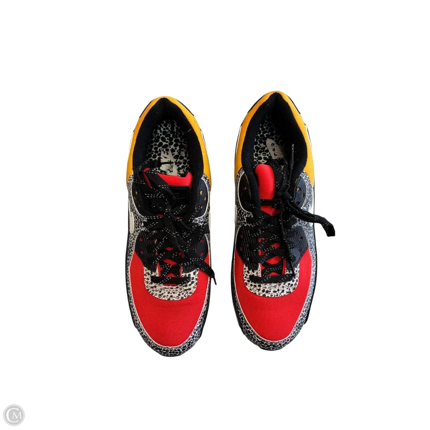 Shoes Sneakers By Nike In Black & Red, Size: 9