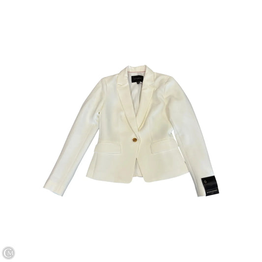 Blazer By Banana Republic In Cream, Size: Xs