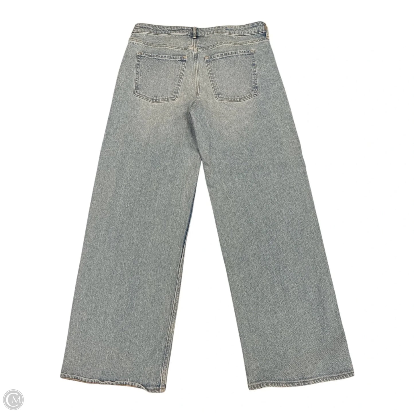 Jeans Wide Leg By Old Navy In Blue Denim, Size: 8
