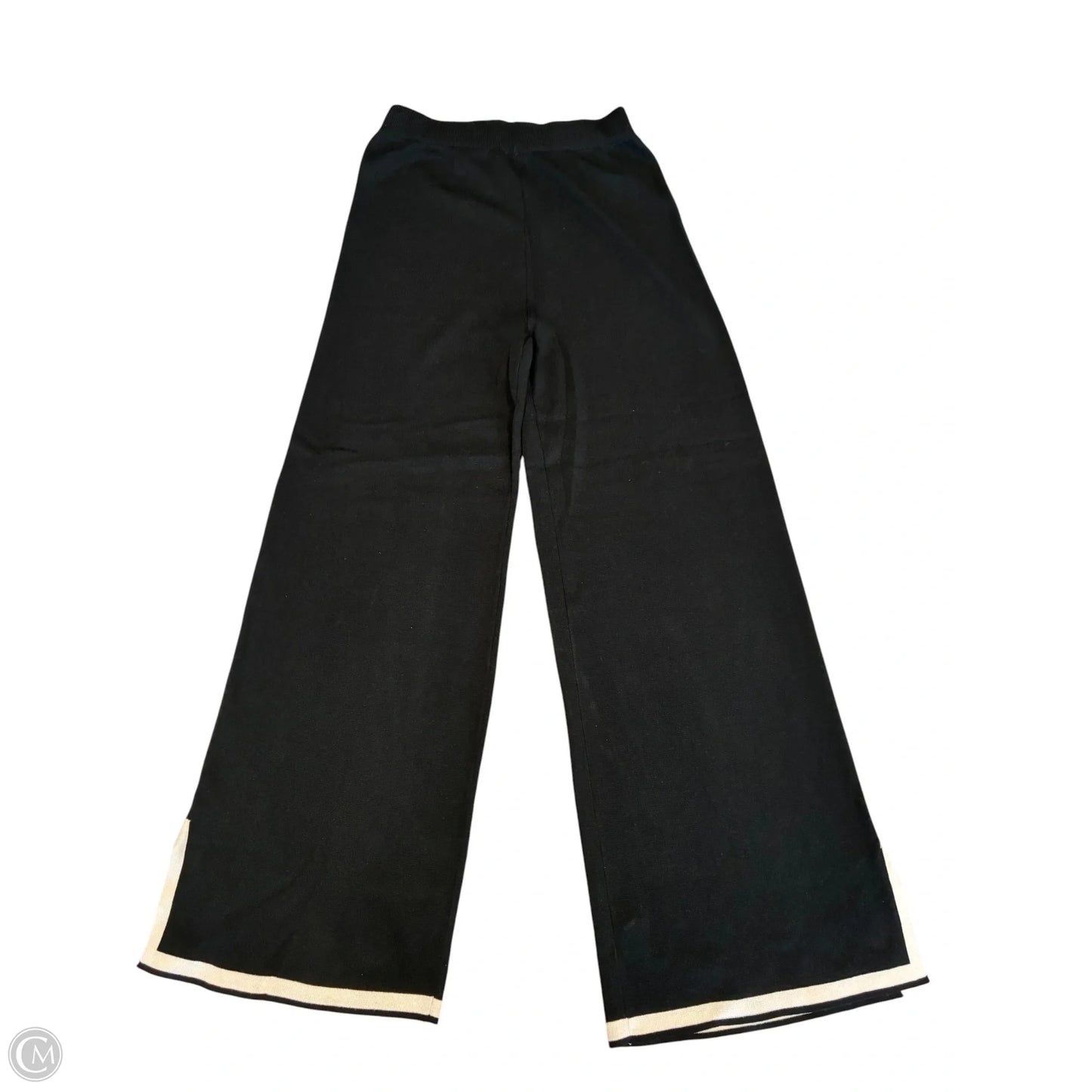 Pants Lounge By Cmf In Black & Cream, Size: 12