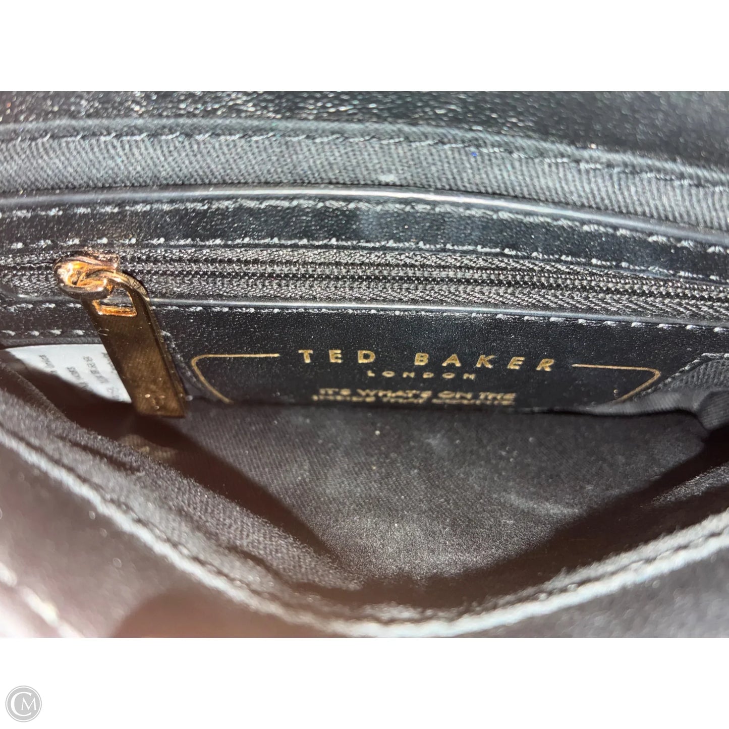Crossbody Leather By Ted Baker, Size: Small