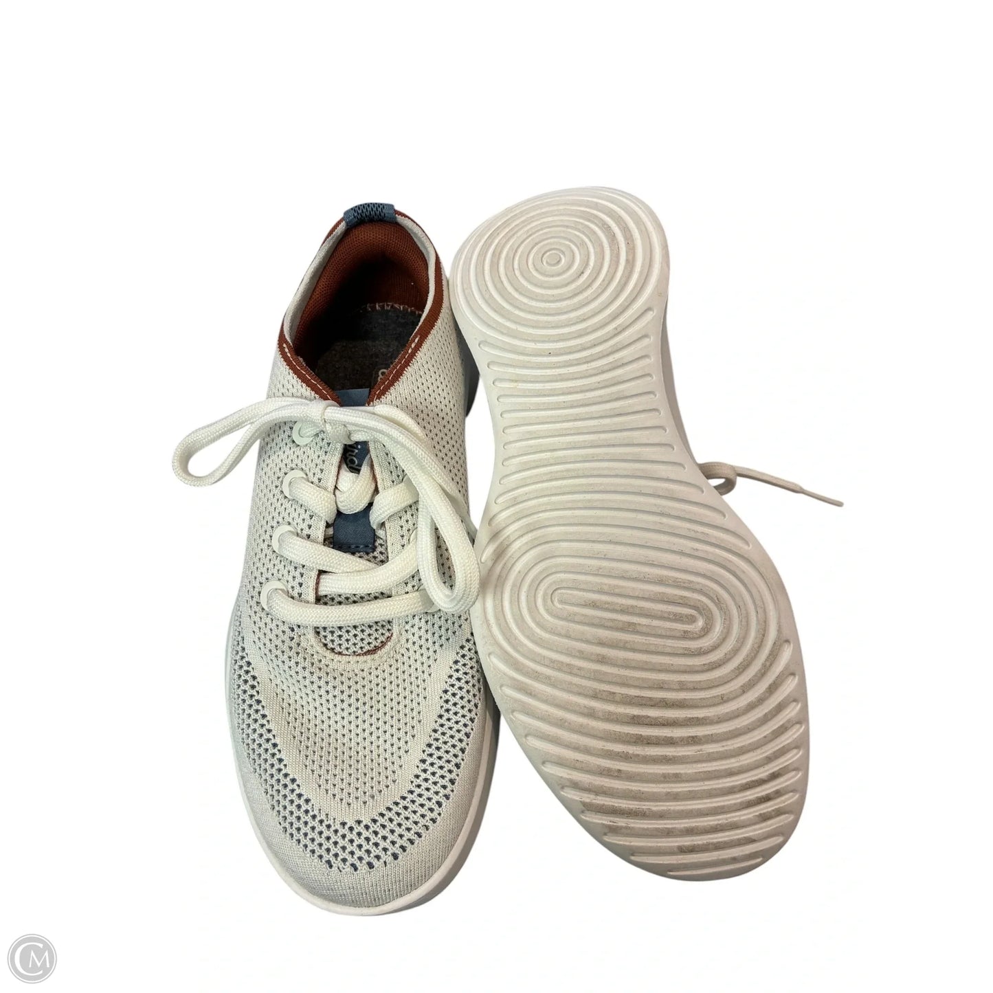 Shoes Sneakers By Allbirds In Grey & White, Size: 8