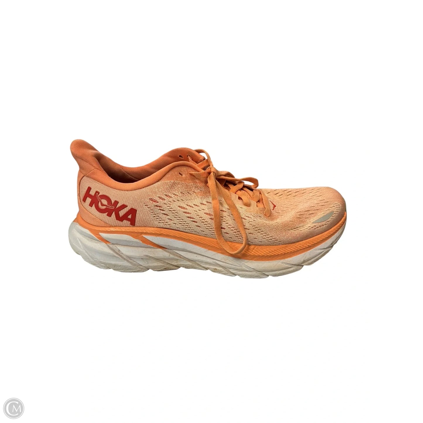 Shoes Athletic By Hoka In Orange, Size: 8