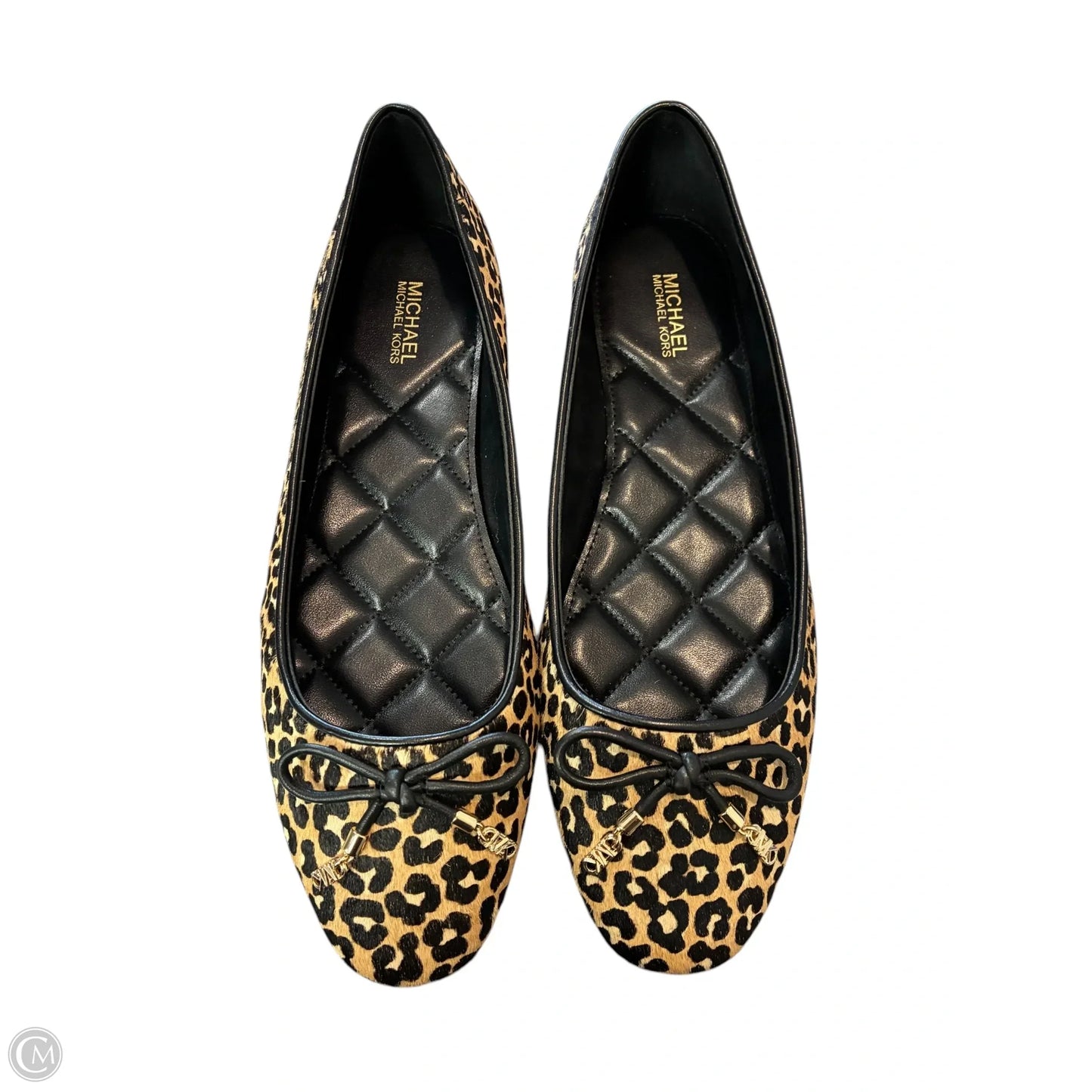 Shoes Flats By Michael By Michael Kors In Animal Print, Size: 8