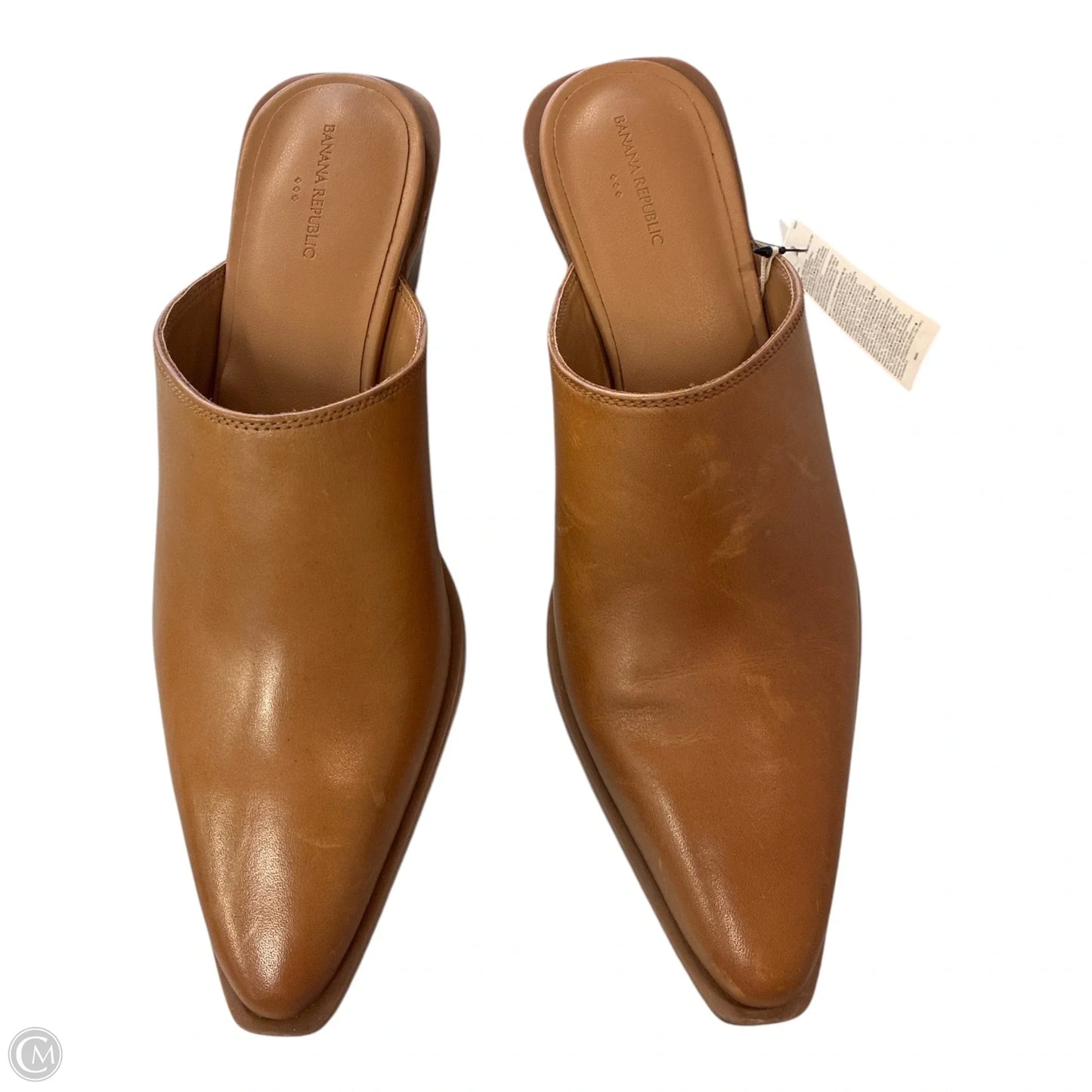 Shoes Heels Block By Banana Republic In Tan, Size: 9
