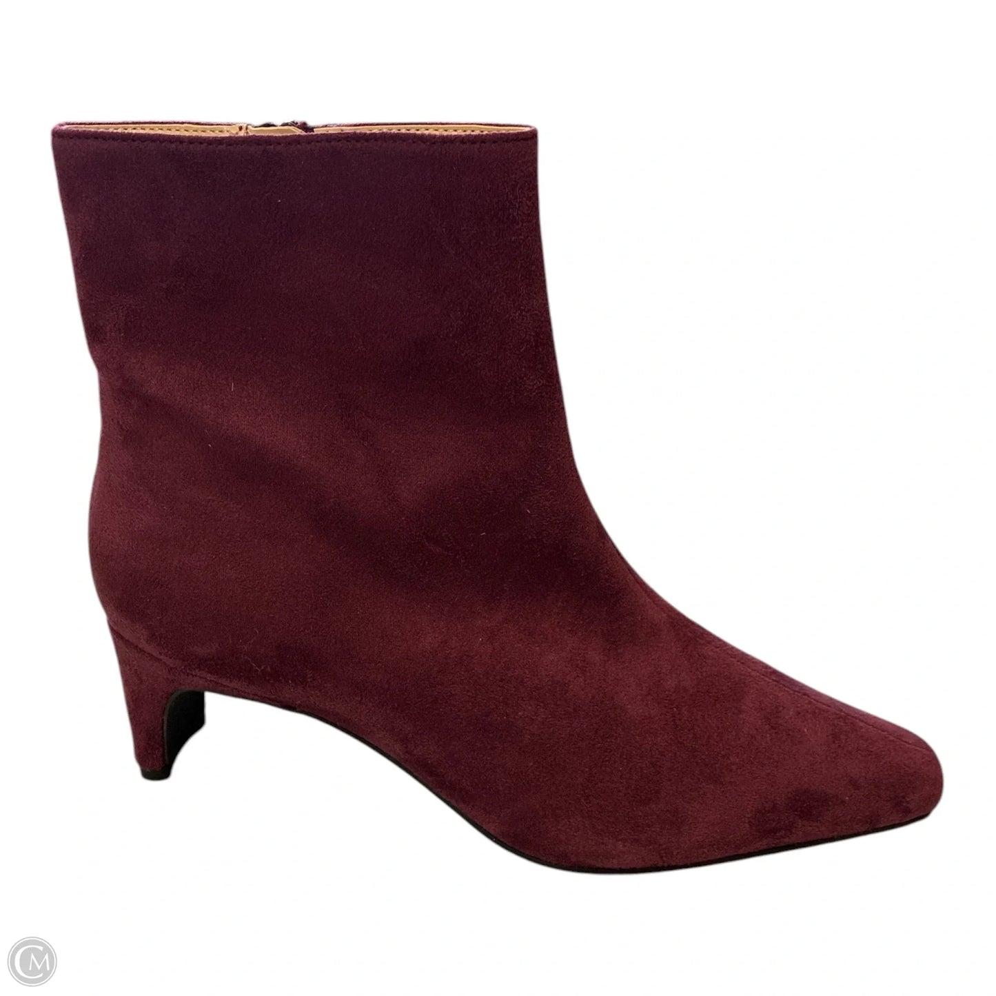 Boots Ankle Heels By Banana Republic In Red, Size: 9