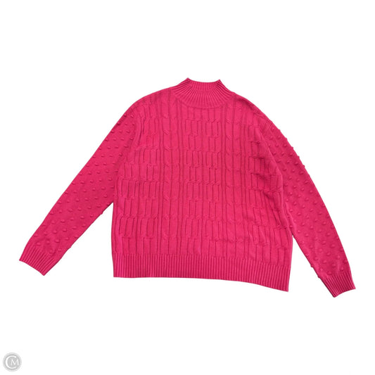 Sweater By New York And Co In Pink, Size: L