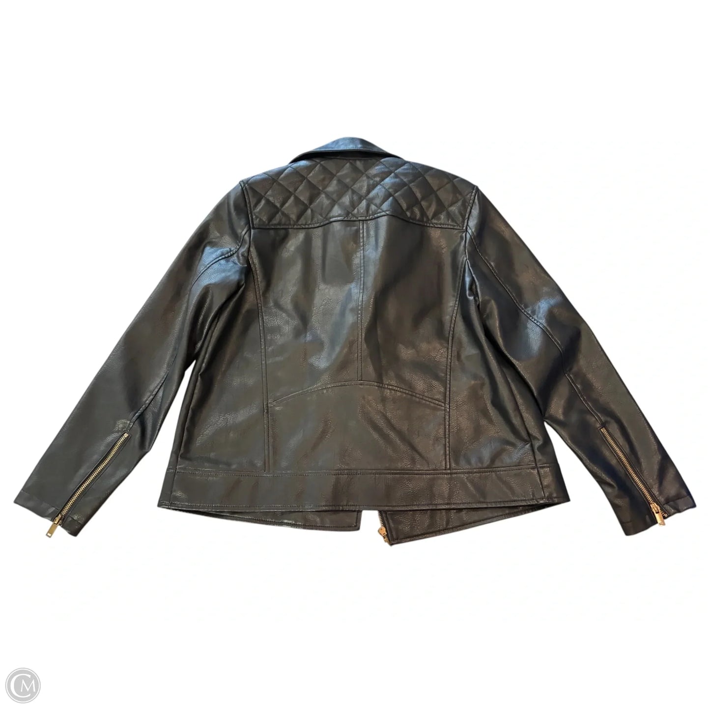 Jacket Moto By Universal Thread In Black, Size: M