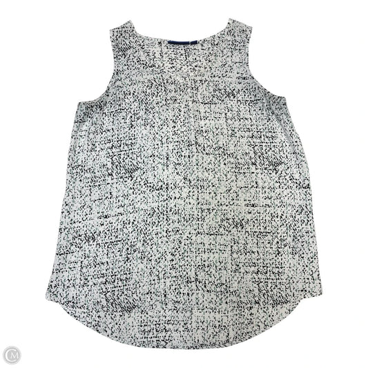 Top Sleeveless By Apt 9 In Multi-colored, Size: M
