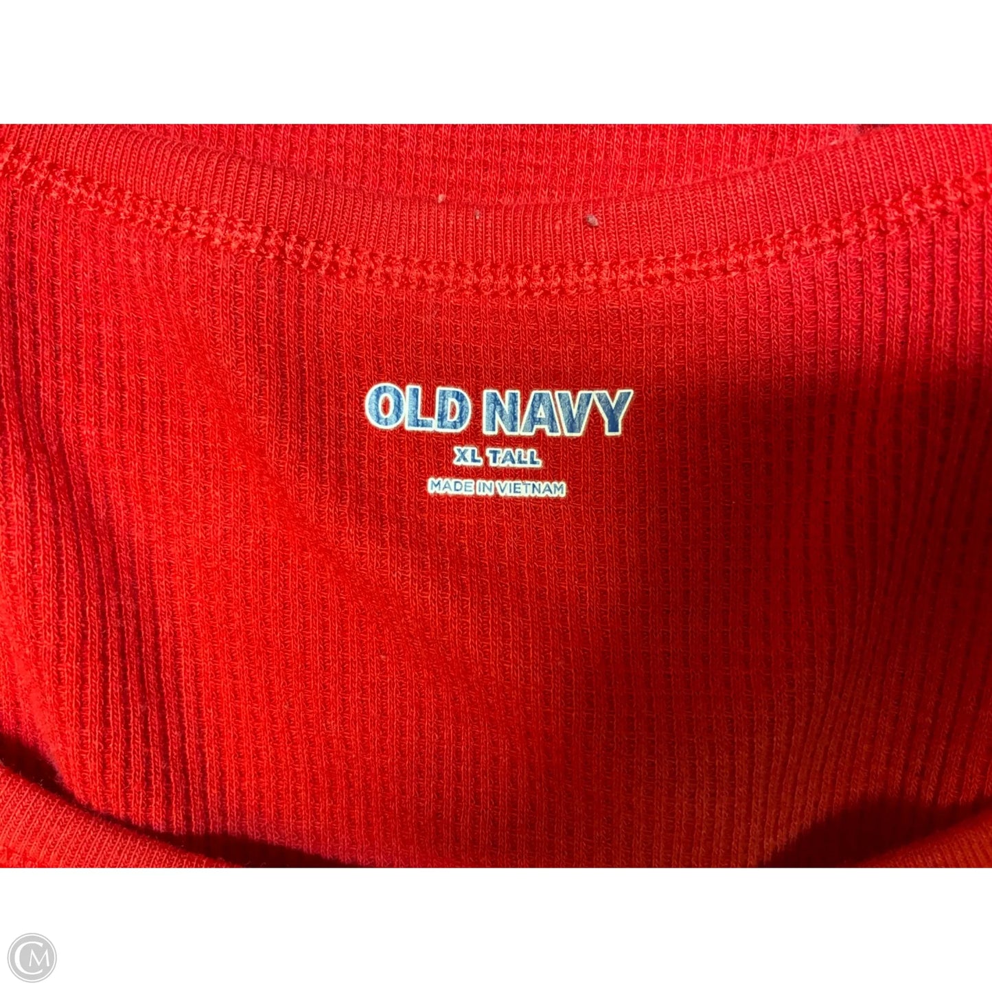 Top Long Sleeve By Old Navy In Red, Size: Xl
