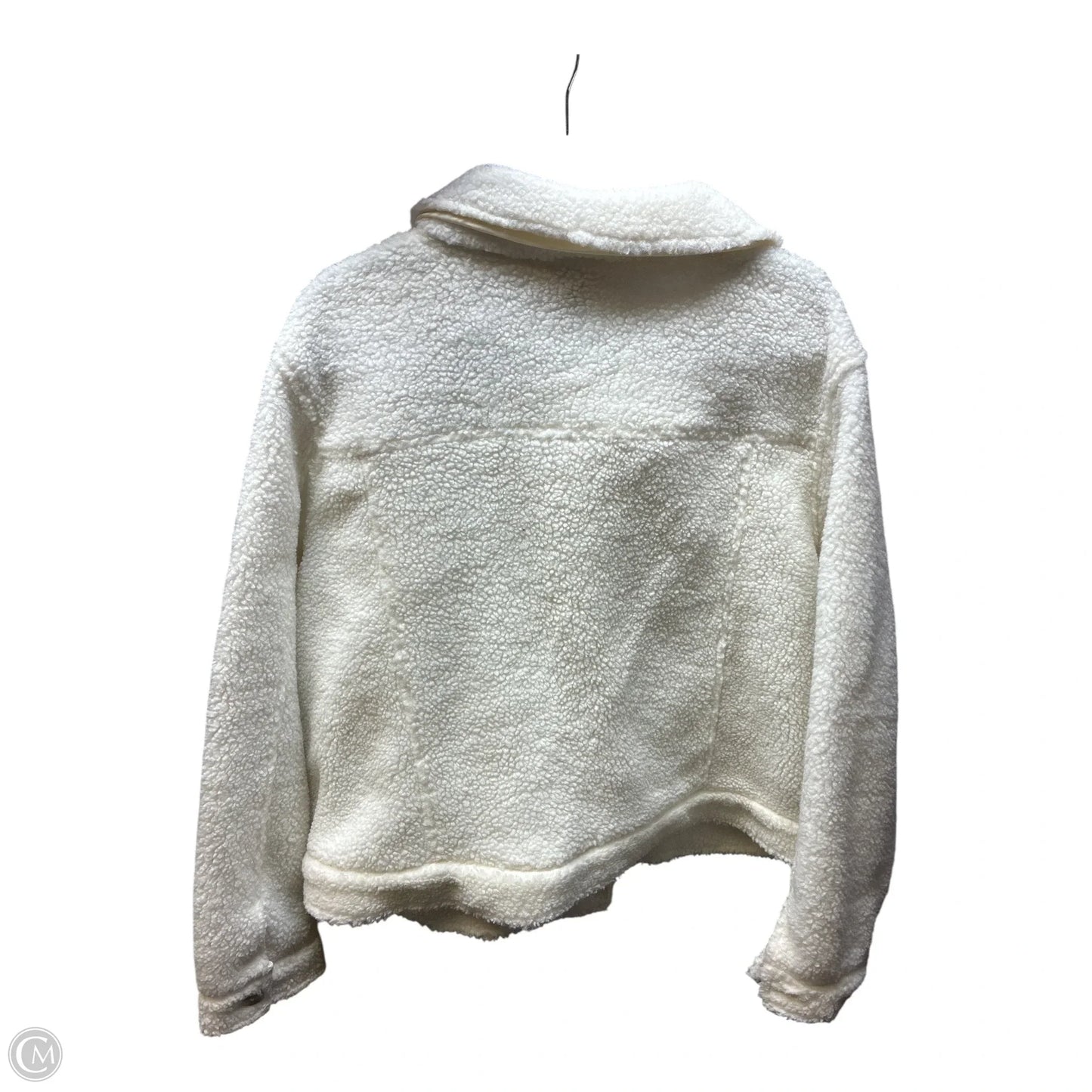 Jacket Fleece By Universal Thread In Cream, Size: Xxl