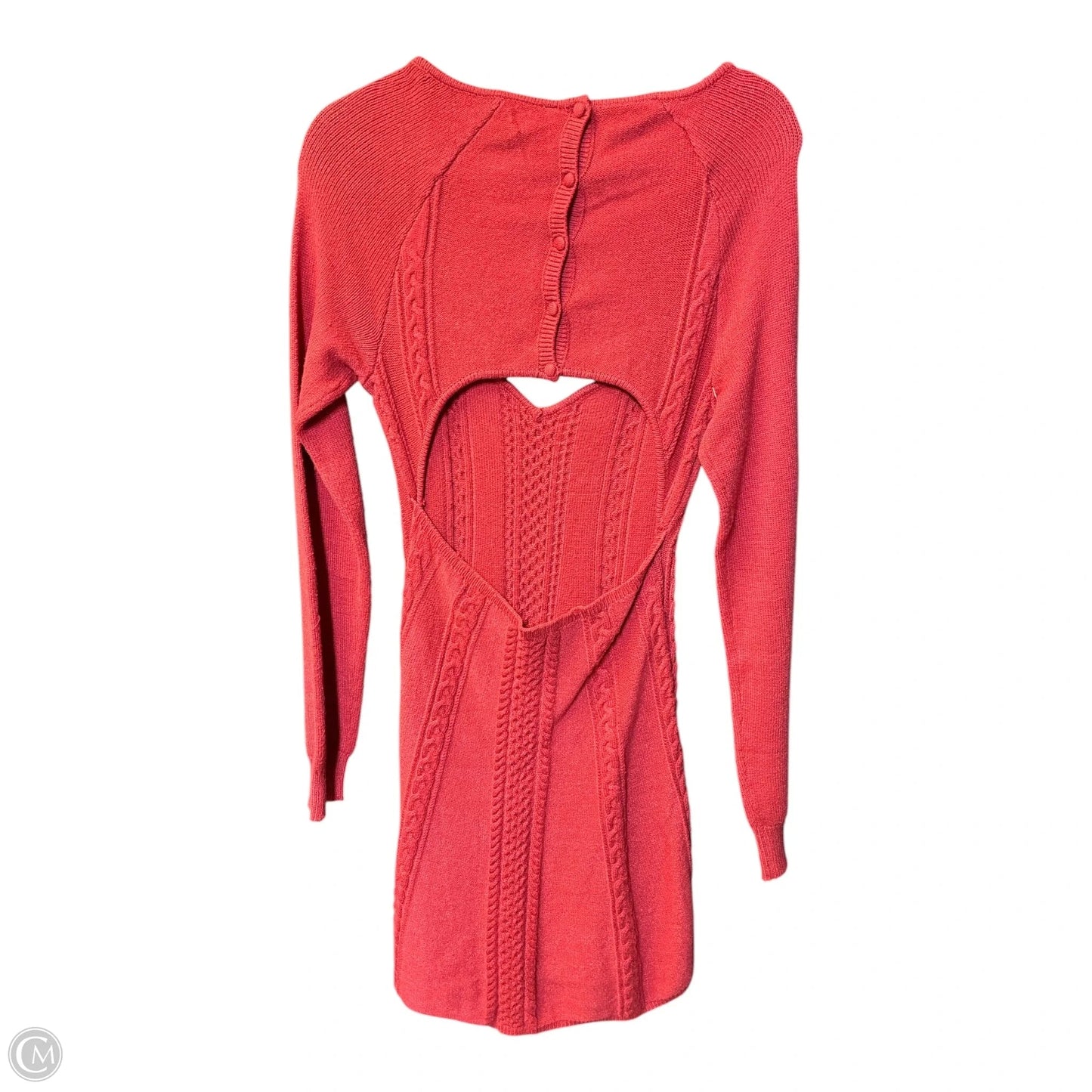 Dress Sweater By Free People In Red, Size: L