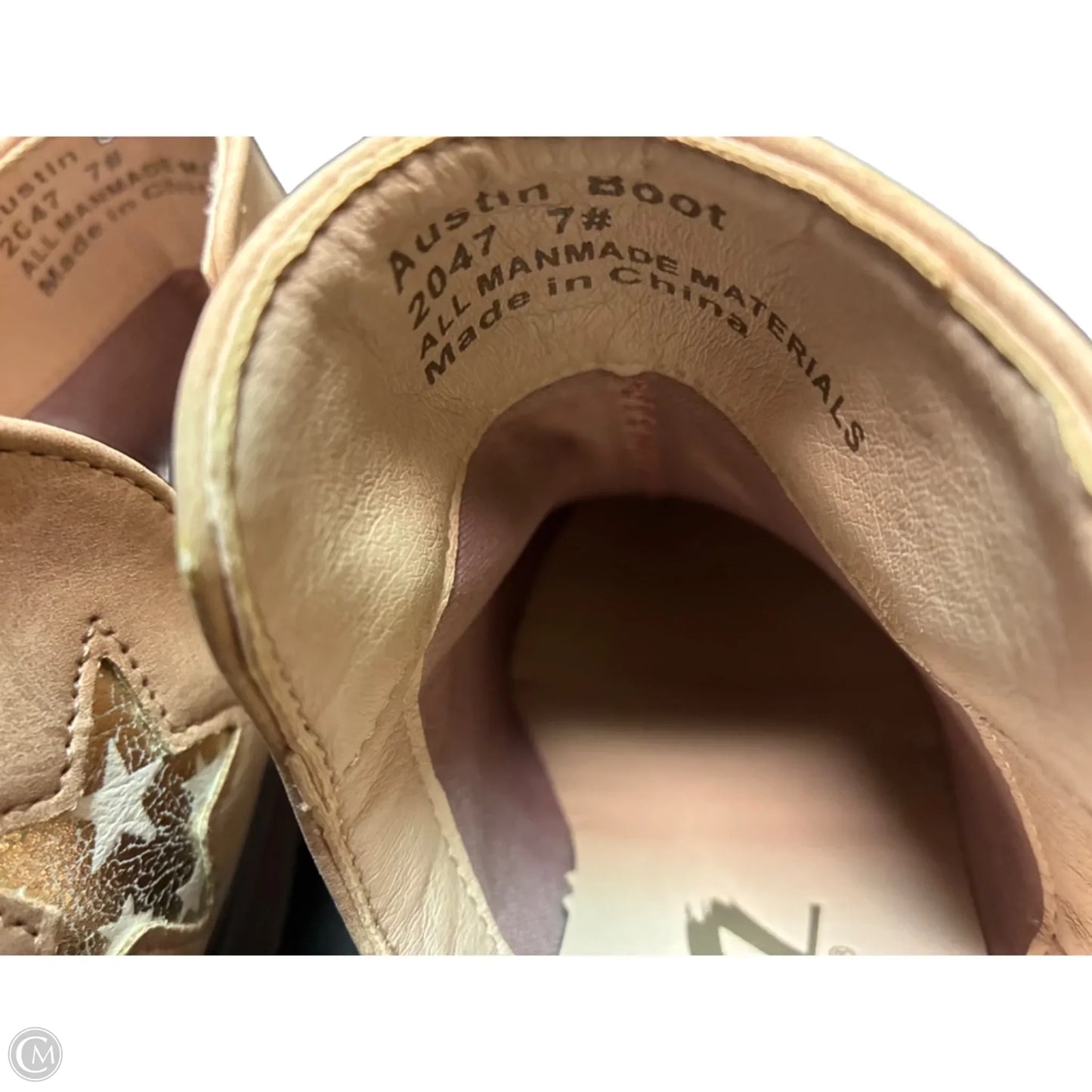 Shoes Flats By Seven 7 In Tan, Size: 7