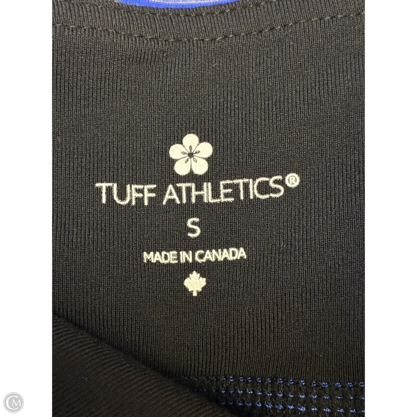 Athletic Leggings By Tuff Athletics In Blue, Size: S
