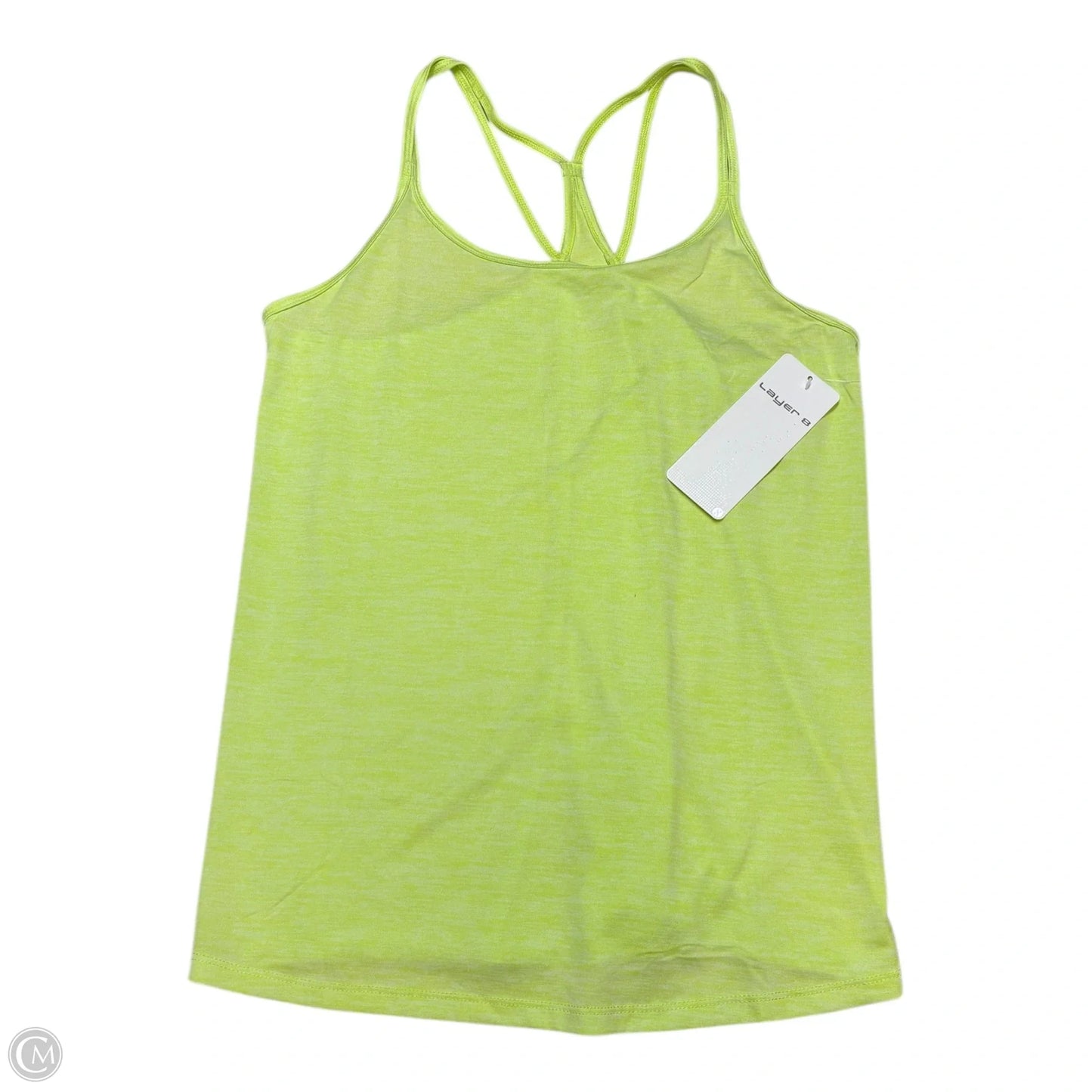 Athletic Tank Top By Layer 8 In Green, Size: Xl